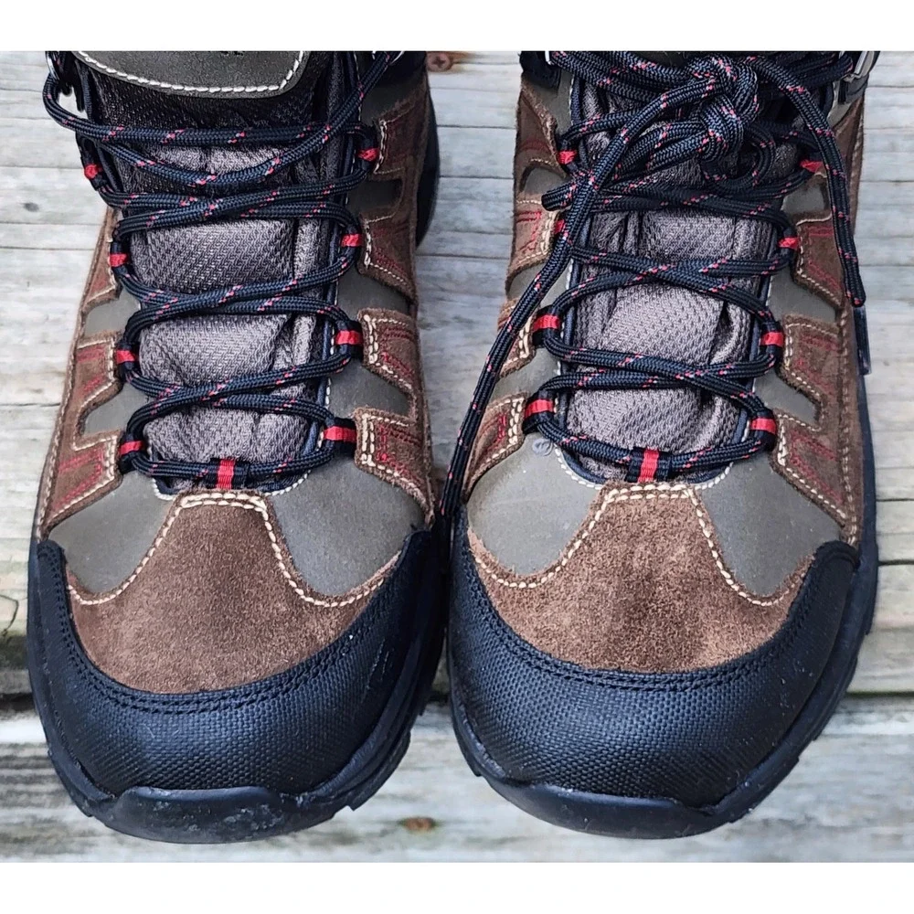 Sonoma Goods for Life Lomax Mens 13 Brown Suede Waterproof Hiking Boots 93870